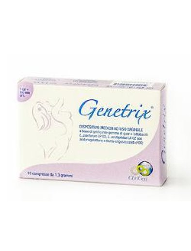 GENETRIX 10 COMPRESSE VAGINALI 1,3 G