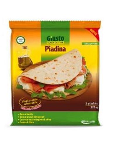 GIUSTO S/G PIADINA 200G