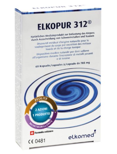 ZEOLITE ELKOPUR 312 BLISTER 60 CAPSULE