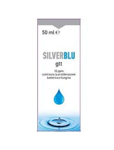 SILVER BLU GOCCE 50ML