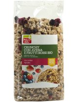 CRUNCHY AVENA FRUTTI ROSSI BIO