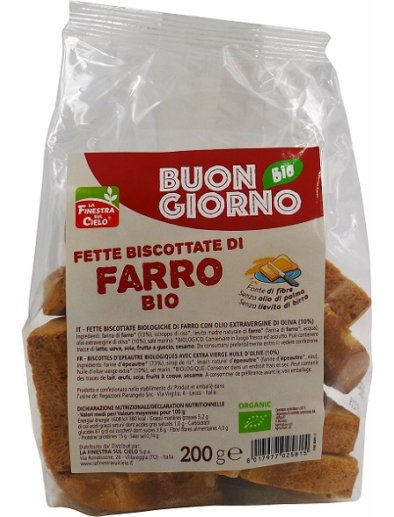 FETTE BISCOTTATE FARRO SL BIO