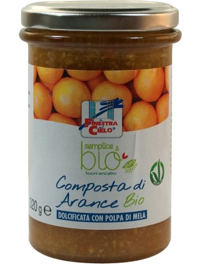 COMPOSTA ARANCE 320G SEMPL&BIO