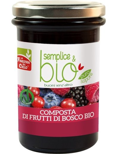 COMPOSTA FRUT BOSCO SEMPL&BIO