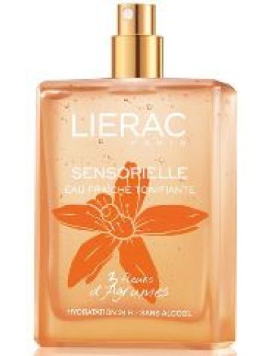 LIERAC SENSORIELLE EAU FRAICHE TONIFIANTE 3 FLEURS D'AGRUMES100 ML