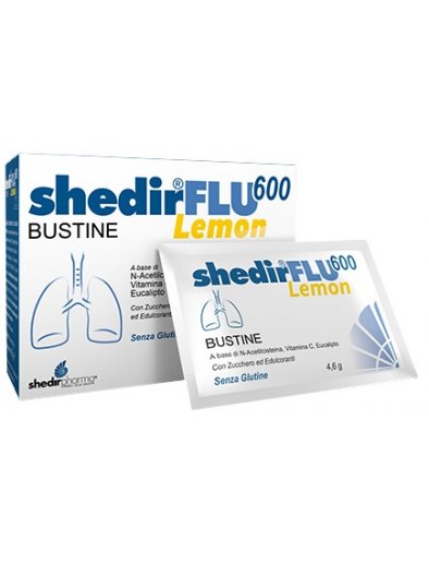 SHEDIRFLU 600 LEMON COMPLEMENTO ALIMENTARE 20 BUSTINE 