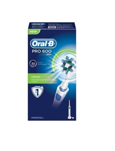 SPAZZOLINO ORALB POWER PC 600 CROSSACTION