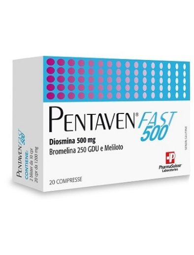 PENTAVEN FAST 500 20CPR