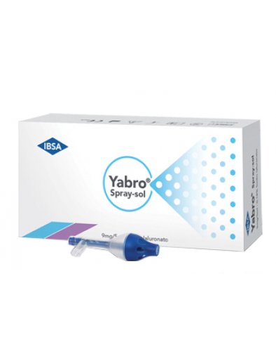 YABRO SPRAY-SOL 10 FIALE 5 ML SODIO IALURONATO 0,18%