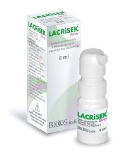 LACRISEK SOLUZIONE OFTALMICA SPRAY 8 ML