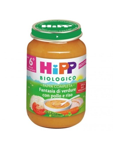 HIPP BIO FANT VERD POL/RIS190G
