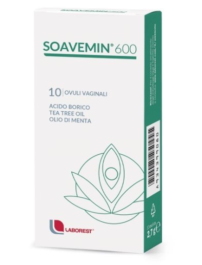 SOAVEMIN 600 10OV VAGINALI