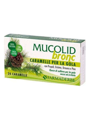 MUCOLID BRONC 24CARAMELLE