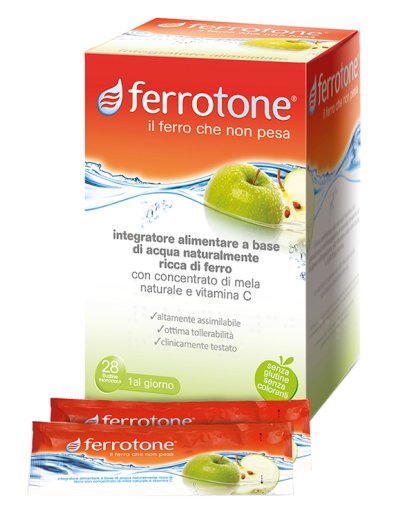 FERROTONE APPLE 28SACCH 25ML