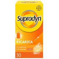 Supradyn Ricarica Multivitaminico 30 Compresse Effervescenti Supradyn Ricarica Multivitaminico 30 Compresse Effervescenti