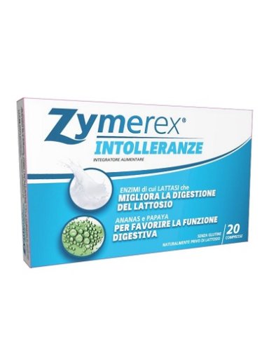 ZYMEREX INTOLLERANZE 20 COMPRESSE