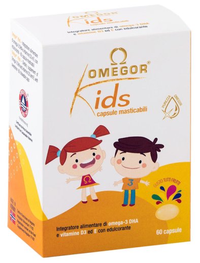 OMEGOR KIDS 60CPS MASTICABILI