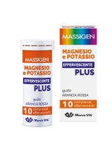 MASSIGEN MAGNESIO E POTASSIO EFFERVESCENTE PLUS 10 COMPRESSE