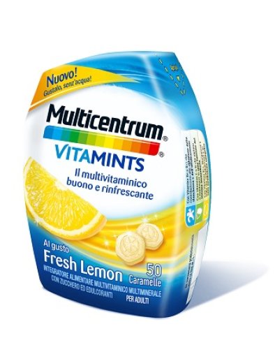 MULTICENTRUM VITAMINTS FRESH LEMON 50 CARAMELLE