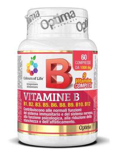 VITAMINE B COMPL 60CPR COLOURS