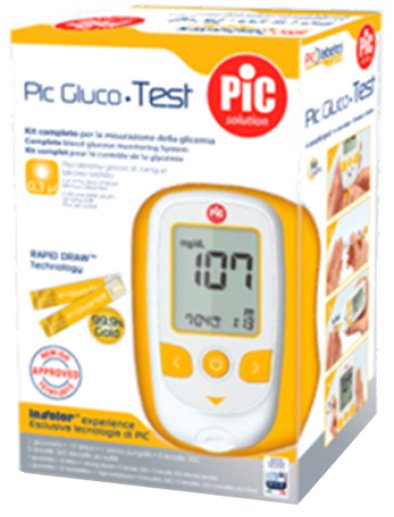 PIC KIT GLUCOMETRO GLUCOTEST