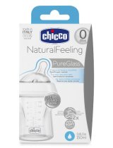 CHICCO BIBERON NATURALFEELING VETRO 0M+ 150 ML