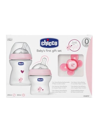 CHICCO SET NATURAL FEELING JF GIRL