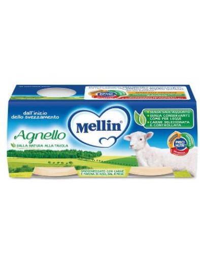 MELLIN OMOG AGNELLO 2X80G