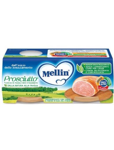 MELLIN OMOG PRCIUTTO 2X120G