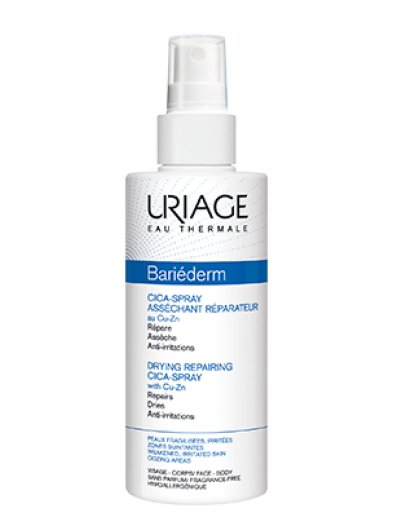 URIAGE BARIEDERM CICA-SPRAY ASSORBENTE RIPARATORE CICATRIZZANTE CON ZINCO 100 ML