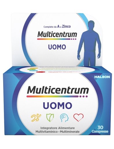 Multicentrum Uomo Integratore Multivitaminico 30 Compresse