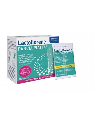 Lactoflorene Pancia Piatta Integratore Fermenti Lattici Gonfiore 20 Bustine