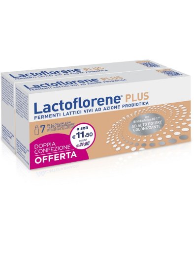 LACTOFLORENE PLUS BIPACK 7 FLACONI 140 ML