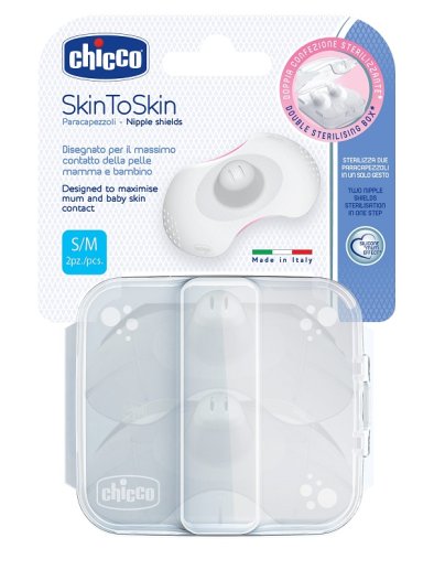 CHICCO PARACAPEZZOLI SILICONE SMALL