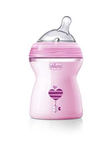 CH BIB NAT-FEEL 2M+ GIRL 250ML