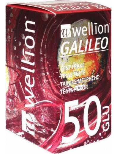 WELLION GALILEO STRIPS 50 GLIC