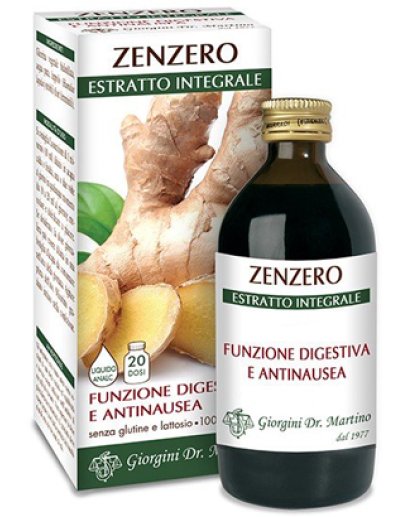 ZENZERO ESTRATTO INTEGR 200ML