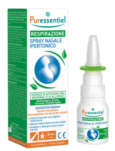 SPRAY NASALE IPERTONICO PURESSENTIEL 15 ML