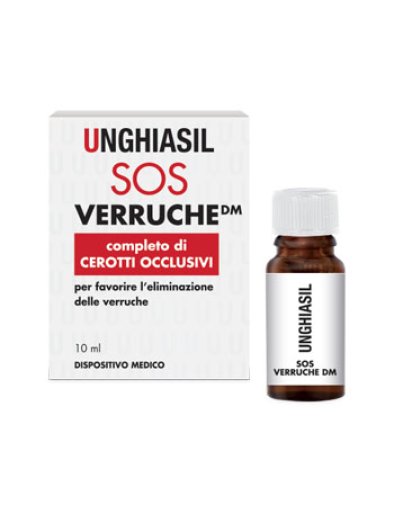 DISPOSITIVO MEDICO PER VERRUCHE IN FLACONE CON PENNELLINO 10ML + 9 CEROTTI COPRIVERRUCA