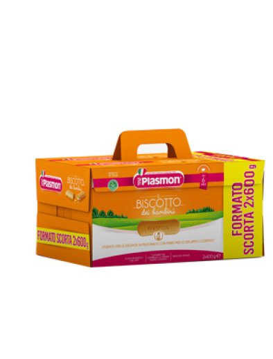 PLASMON BISCOTTO 2X600G