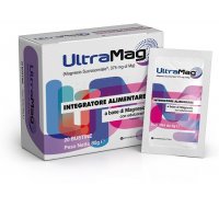 UltraMag Integratore Magnesio Stanchezza Fisica e Mentale 20 Bustine