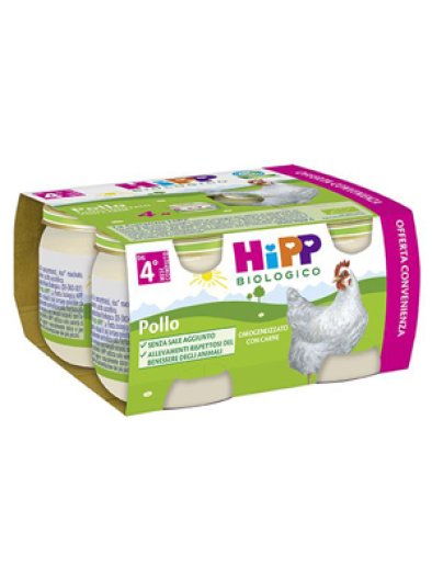 HIPP BIO HIPP BIO OMOGENEIZZATO POLLO 4X80 G