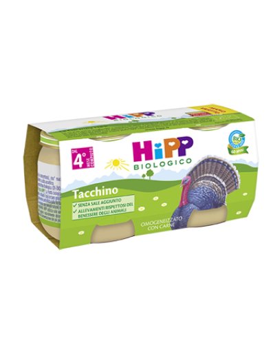 HIPP BIO OMOG TACCHINO 2X80G
