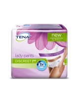 PANNOLONE A MUTANDINA ASSORBENTE TENA SILHOUETTE BLANC LARGE5 PEZZI