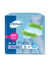 PANNOLONE PULL UP TENA PANTS MAXI TAGLIA EXTRA LARGE 10 PEZZI