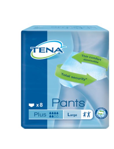 TENA PANTS PLUS PANN L 8PZ