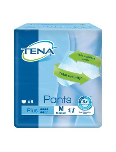 TENA PANTS PLUS PANN M 9PZ