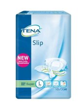 TENA SLIP SUPER PANN L 10PZ