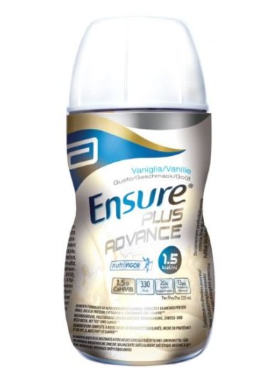 ENSURE PLUS ADVANCE VANIGLIA 4 BOTTIGLIE DA 220 ML