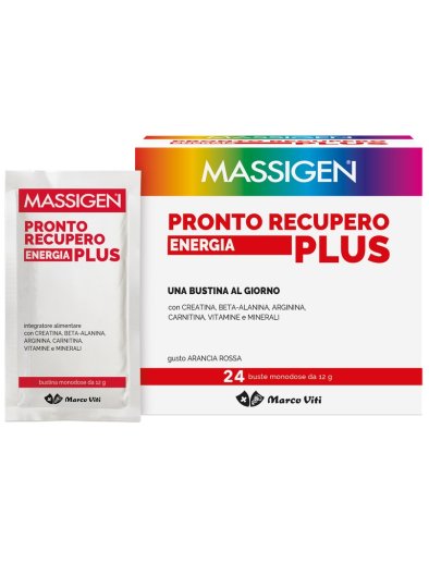 MASSIGEN PRONTO RECUPERO ENERGIA PLUS 24 BUSTINE 12 G